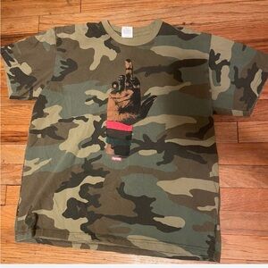 Supreme dead prez camo tee